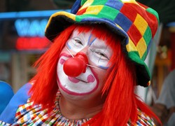 Clown voor mensen met dementie of verstandelijke beperking